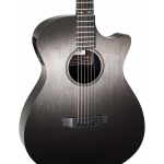 RainSong Concert Hybrid Series CH-OM Acoustic-Electric Guitar with L.R. Baggs Stagepro Element Electronics Pinstripe Rosette